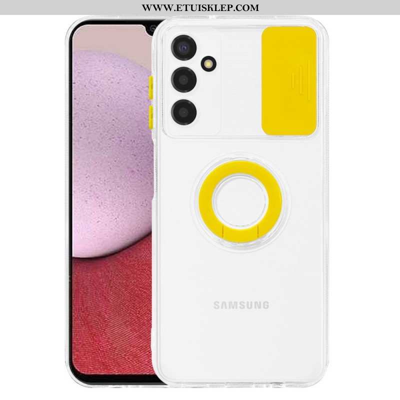 Etui do Samsung Galaxy A14 / A14 5G Przezroczysty Z Pierścieniem Podtrzymującym